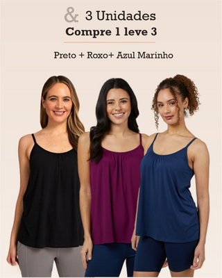 Negro + Morado + Azul Marino