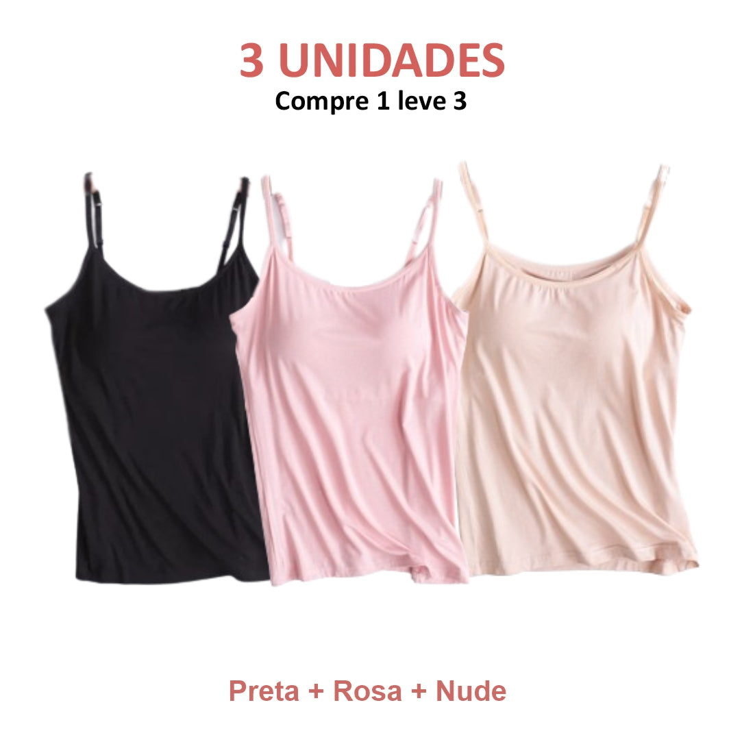 Preta + Rosa + Nude