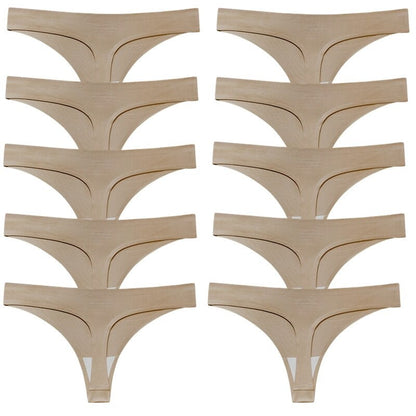 CALCINHA SEDA SOFT SEM COSTURA (KIT COM 6 PEÇAS)