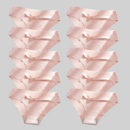 CALCINHA SEDA SOFT SEM COSTURA (KIT COM 6 PEÇAS)